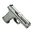 Entdecken Sie die LTD19 V1 9MM von Lone Wolf Arms – eine innovative Pistole mit grauem Rahmen und silbernem Schlitten. Leicht, schnell und komfortabel. Jetzt mehr erfahren! 🔫✨
