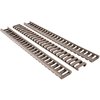 ERGO GRIPS 25 Slot Ladder LowPro Rail Cover Picatinny Polymer FDE