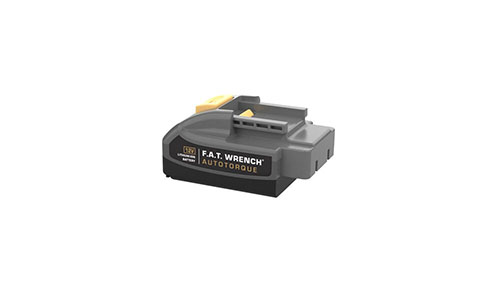 Halte deinen F.A.T. Wrench AutoTorque mit dem AutoTorque Spare Battery Pack am Laufen! Die 12V Lithium-Ion Batterie bietet bis zu 2 Stunden Laufzeit und hat eine LED-Anzeige.