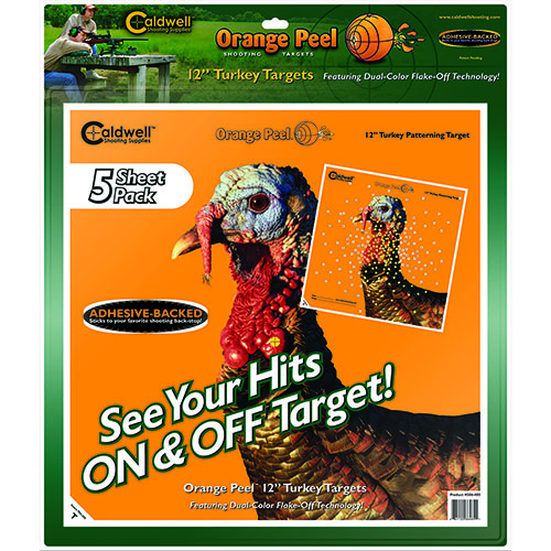 Mit den Caldwell Orange Peel Targets siehst du Treffer sofort dank der dual-color flake-off Technologie. Perfekt für präzises Zielen, auch auf große Distanz!