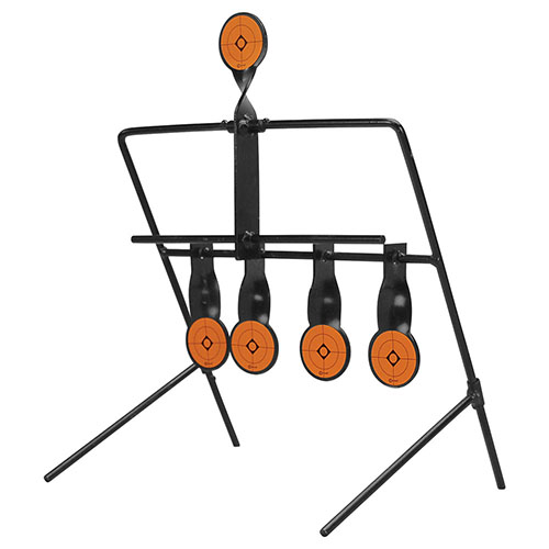 Die Caldwell Resetting Targets sind tragbar, interaktiv und aus robustem Stahl gefertigt, ideal für Spaß beim Plinken und Zielübungen.