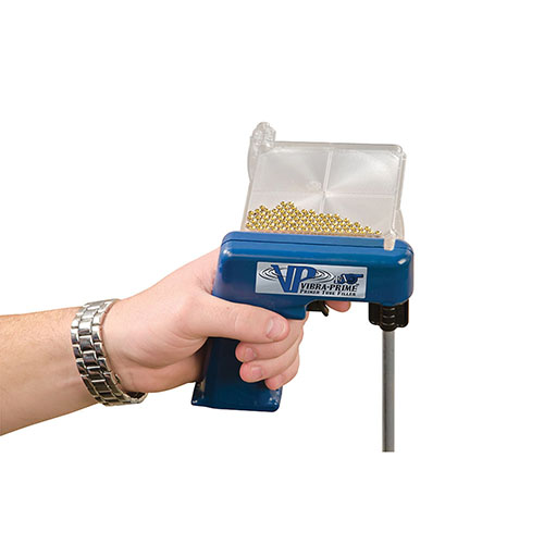 Mit dem Frankford Arsenal Vibra Prime kannst du in Sekundenschnelle 100 Zündhütchen in ein Zündhütchenträger füllen und so Zeit beim Laden sparen!