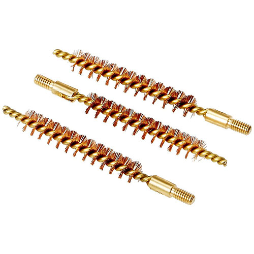 Die Tipton® Best Bore Brushes bieten 20% mehr Borsten, sind aus einem Stück Messingdraht gefertigt und erfüllen militärische Standards für optimale Waffenpflege.