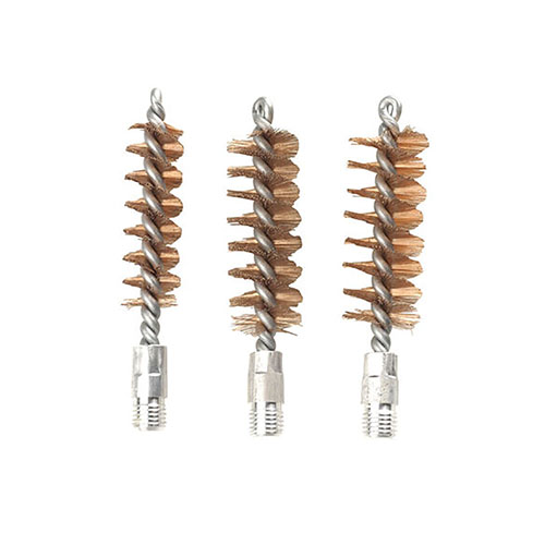 Die Tipton Bronze Bore Brushes sind perfekt für die Reinigung deiner Waffen. Hochwertige Borsten für jeden Kaliber sorgen für eine gründliche und effektive Pflege.