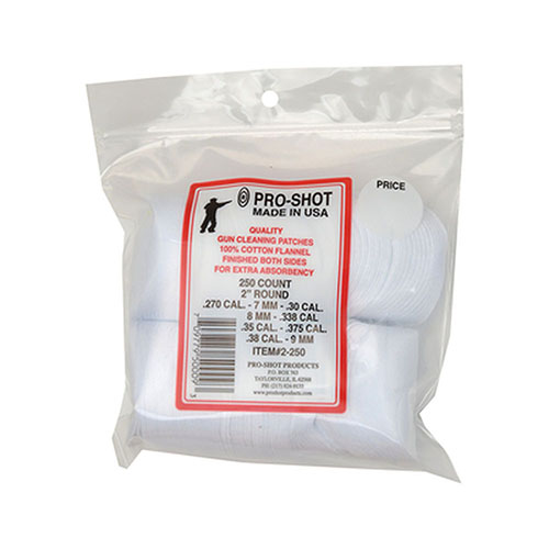 Die Tipton Patches für 17-22 Kaliber sind 0,75