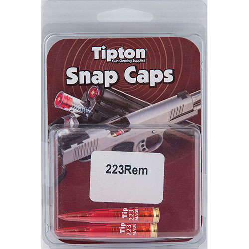 Die Tipton Snap Caps für .223 Rem schützen deinen Abzug und Hammerfedern, ideal zum Üben und Lagern deiner Waffen ohne Beschädigung.