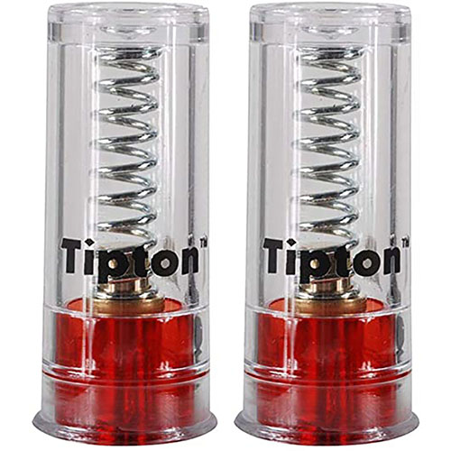 Mit den Tipton Snap Caps für 12 Gauge kannst du sicher den Abzug prüfen, Spannungen der Hammerfedern lösen und Schäden am Schlagbolzen vermeiden.