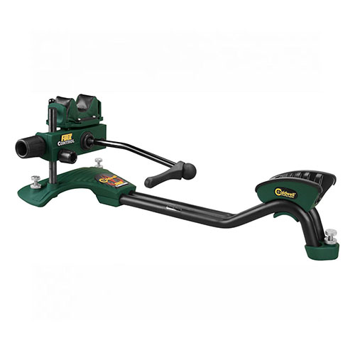 Der Caldwell Fire Control Front Rest bietet maximale Stabilität, schnellen Aufbau und Transport, mit einer robusten Aluminiumbasis und einem Gewicht von ca. 15lbs.