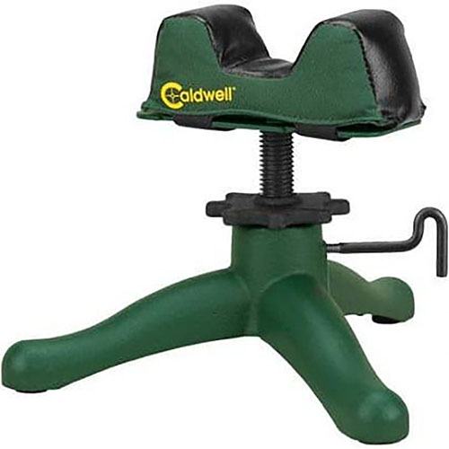 Der Caldwell® Rock Jr. bietet viele der gleichen Funktionen wie The Rock™ Shooting Rest, jedoch in einem schlankeren und günstigeren Paket – ideal für das Zielen, Testfeuer und informelle Wettbewerbe.