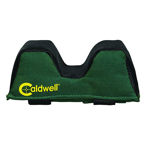 Die Caldwell Universal Front Rest Bag bietet eine sichere Ablage aus Leder und formstabilen Polyester, mit praktischen Klettverschlüssen für schnellen Wechsel.