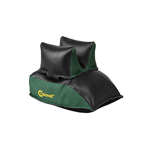 Die Caldwell Universal Rear Shooting Bags aus hochwertigem Leder und Polyester bieten dir eine stabile Stütze und behalten ihre Form – ideal für die meisten Frontrests.