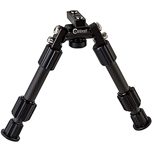 Erreiche maximale Präzision mit dem Caldwell Accumax 6”-9” Bipod, das schnelle Carbonfaserbeine, stabile Gummifüße und einfache Anpassungen bietet.