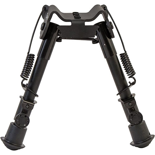 Erreiche maximale Präzision mit dem Caldwell Accumax Premium Bipod 9”-13”, ausgestattet mit schnell einsetzbaren Carbonfaserbeinen, Gummifüßen und einfacher Twist-Lock-Technologie.