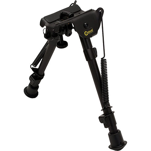 Das Caldwell® XLA Bipod® bietet stabilen Schießsupport, passt an fast jede Waffe mit Sling Swivel Stud und hat höhenverstellbare Beine für präzises Zielen.