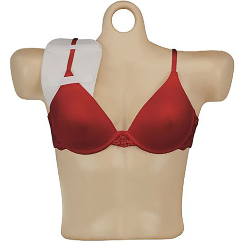 Der Caldwell Hidden Comfort Recoil Shield für Frauen bietet patentierten Rückstoßschutz, ist bequem, lässt sich einfach an deinem BH befestigen und bleibt dank des Klettverschlusses an Ort und Stelle.