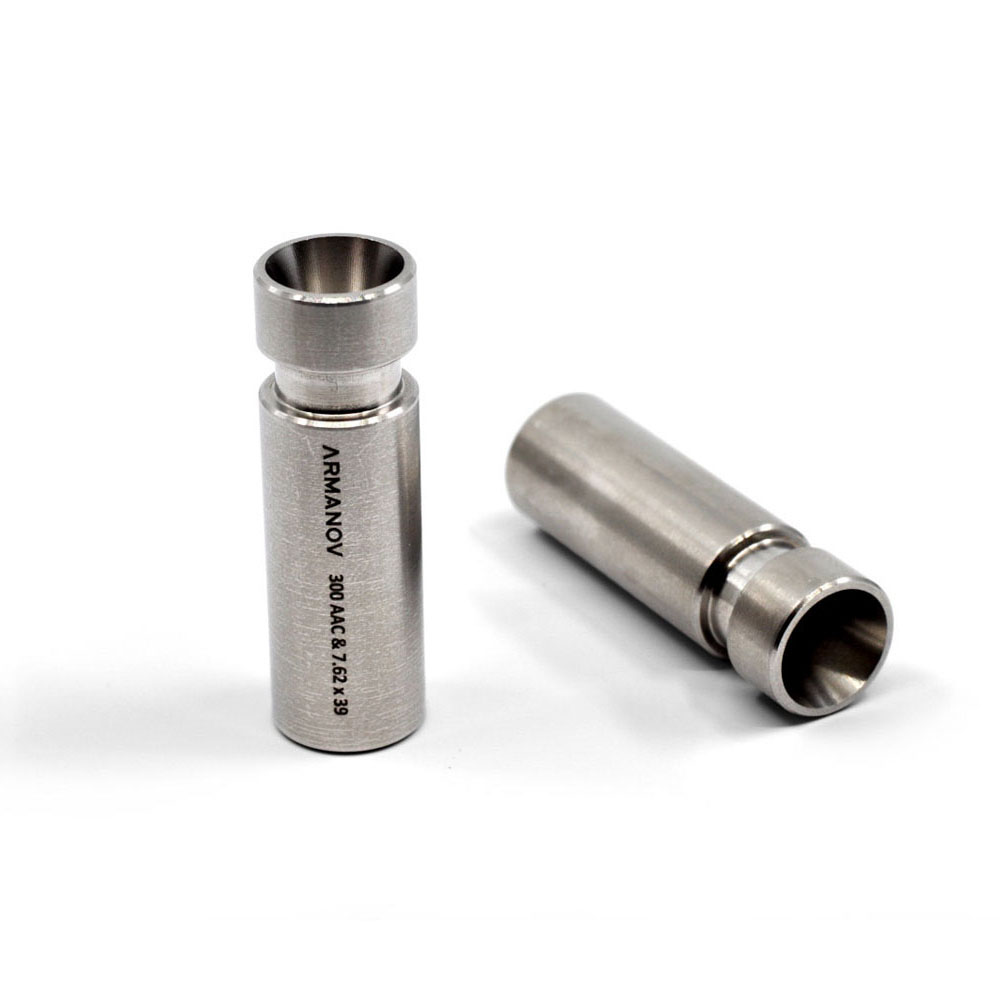 Der ARMANOV Powder Funnel für Dillon macht das Nachladen von 300 AAC Blackout und 223 Remington schneller und einfacher. Passend für alle Dillon Pulvermesser!