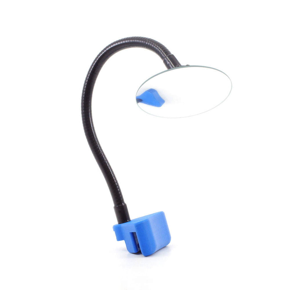 Der ARMANOV Spiegel für Dillon Case-Feeder ermöglicht dir eine schnelle Sichtkontrolle der Hülsen im Case Feeder, ohne eine Leiter zu brauchen. Einfache Montage!