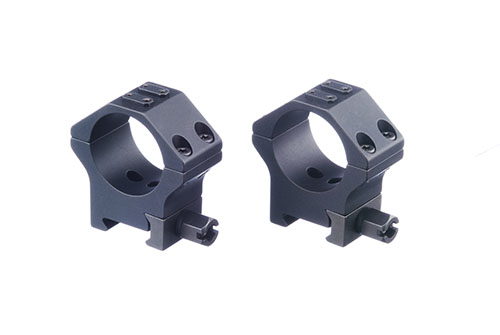 Die ERATAC Two-Piece Ring Mounts bieten eine robuste Konstruktion aus Flugzeug-Aluminium, flexible Befestigungsoptionen und eine modulare Schnittstelle für Zubehör.