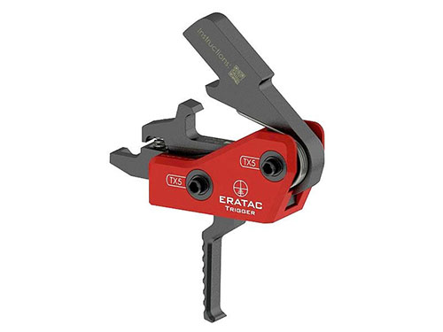 Der ERATAC Trigger ist ein echter Drop-in-Abzug für AR-Plattformen mit kurzem Reset, einstellbarem Zuggewicht und einfacher Installation – alles mit nur einem Werkzeug!
