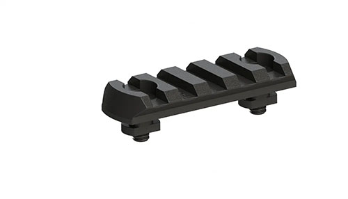 Die ERATAC M-LOK Picatinny-Rail mit 5 Slots bietet dir eine flexible Montageoption für Zubehör, sorgt für Stabilität und ist leicht zu installieren.