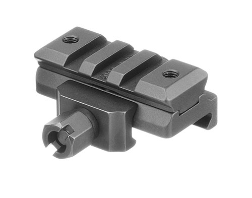 Der Picatinny-Riser BH15 von ERATAC ermöglicht eine sichere Montage von Zubehör und hebt deine Optiken auf eine ergonomische Höhe für ein besseres Sichtbild.