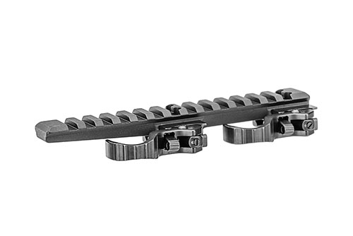 Mit dem Picatinny Riser von ERATAC kannst du Zubehör schnell und sicher montieren und deine Optik auf eine ergonomische Höhe anpassen.