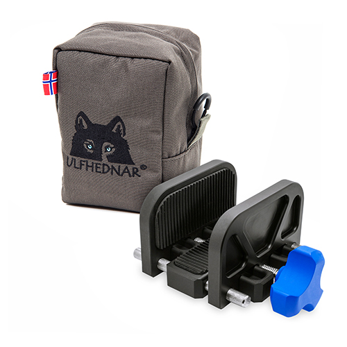 Die ULFHEDNAR Deadlock Rifle Clamp passt auf alle Gewehre, ist mit fast allen Stativen kompatibel und ermöglicht eine einfache Einhandbedienung.