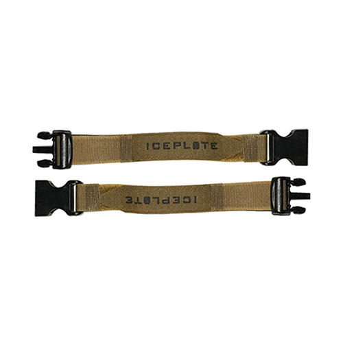 Die QORE PERFORMANCE IcePlate Side Release Armor Straps bieten dir ein zusätzliches, abnehmbares und wiederverwendbares Set zur sicheren Befestigung deiner IcePlate an External Carriers.