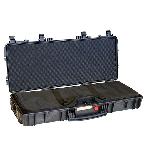 Der EXPLORER CASES Red 9413 bietet unübertroffene Sicherheit für deine Waffe, ist wasserfest, transportabel und individuell anpassbar – perfekt für jedes Abenteuer!