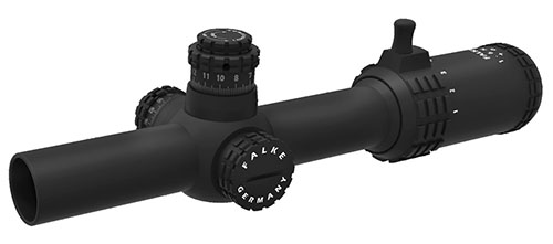 Mit dem Falke 1-6x24 MilDot Scope erhältst du eine 6-fache Vergrößerung, ein wasserdichtes Design und ein präzises, beleuchtetes MIL-DOT-Fadenkreuz.