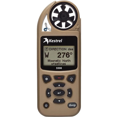 Entdecke den Kestrel 5500 Wettermesser mit präzisen Messungen, robustem Design, Smartphone-Konnektivität und vielseitiger Nutzung für optimale Outdoor-Aktivitäten.