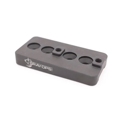 Mit den Magnetospeed Angle Adaptors-GRYOPS kannst du die MagnetoSpeed V3 Bayonet perfekt parallel zum Lauf ausrichten, ideal für Schäfte mit schrägen Vorderschäften.