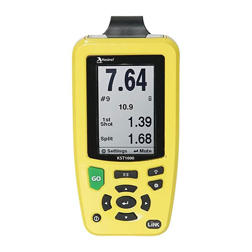 Der KST1000 Shot Timer von MAGNETOSPEED bietet dir Langlebigkeit, Anpassungsfähigkeit und Zuverlässigkeit mit einfacher Handhabung und robustem Design.