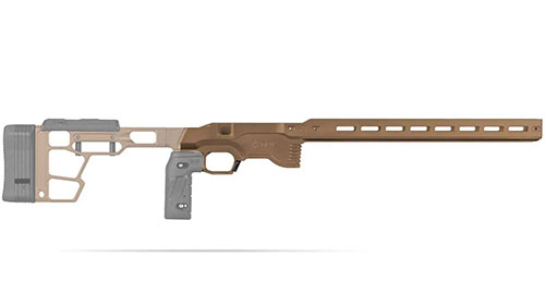 Das ACC Premier GEN2 Chassis bietet maximale Stabilität, Anpassungsfähigkeit und einfachen Einbau für präzises Schießen bei Wettkämpfen.