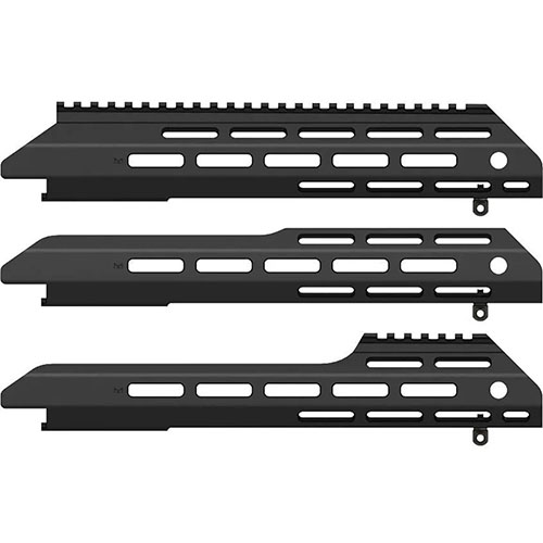 Der MDT ESS Fore-end bietet dir Flexibilität mit einem 15" Vorderteil und wählbaren Längen sowie Montage-Rails für individuelle Anpassungen.