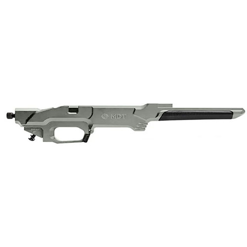 Mit dem MDT ESS Chassis Base für Remington 700 kannst du dein individuelles Chassis gestalten, mit verschiedenen Forend-Längen und vielseitigen Stock-Optionen!