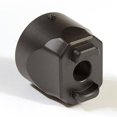 Der MDT XTN AR Adapter verwandelt die proprietäre XTN-Büchsenstütze in ESS und ACC Chassis in eine standardisierte AR-Carbine Buffer Tube Schnittstelle.