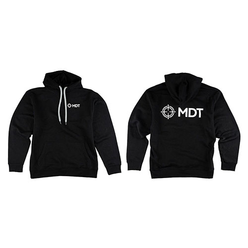 Der MDT Pullover Hoodie aus 75/25 Baumwolle/Polyester bietet dir perfekten Tragekomfort, ist langlebig und ideal für entspannte Tage oder beim Schießen.