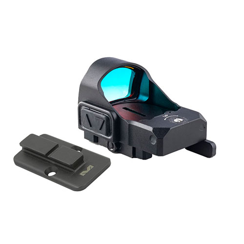 Mit dem Mepro microRDS erhältst du eine schnelle, einfache Montage ohne Werkzeug, perfekte Zielerfassung und ein Backup mit TruDot™ für maximale Präzision.