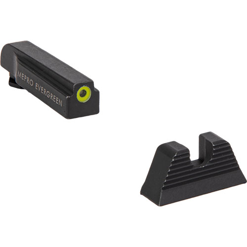 Die Mepro Evergreen™ bietet superhelle LED-Beleuchtung für präzises Zielen bei Tag und Nacht, mit 5 Jahren zuverlässiger Nutzung ohne gefährliche Materialien.