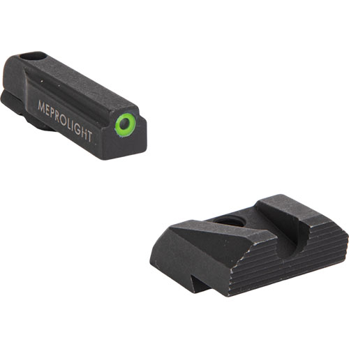 Der Mepro Evergreen™ bietet superhelle LED-beleuchtete Visierungen für Tag und Nacht, erhöht die Trefferquote und hat eine Lebensdauer von 5 Jahren.