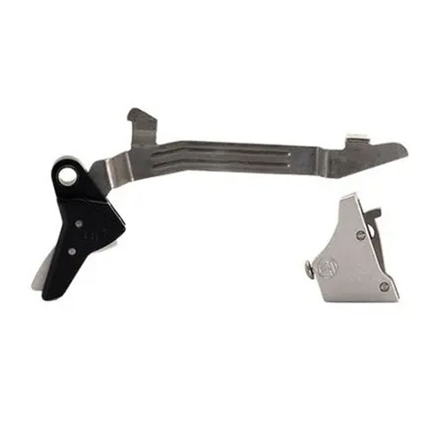 Das Timney Ultimate Builder's Kit für Glock Gen 3-4 bietet einen leichten Pull-Wert von 2,5-3 lbs und verbessert das Triggergefühl bei maximaler Zuverlässigkeit.