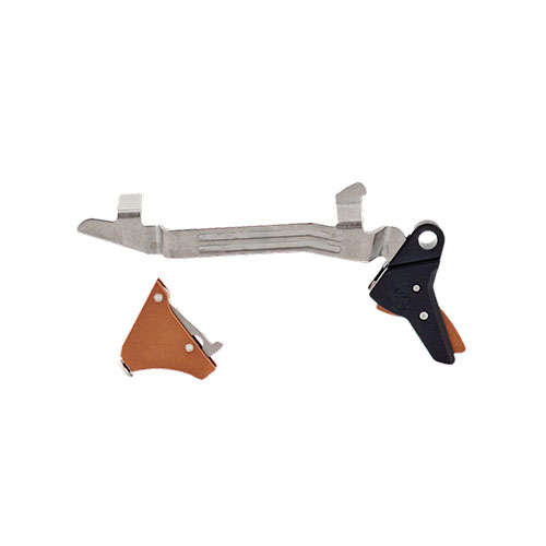 Das Timney Ultimate Builder’s Kit für Glock Gen 3-4 bietet einen verbesserten Alpha Competition Trigger mit einem Abzugsgewicht von 2,5-3 lbs für mehr Präzision und Zuverlässigkeit.