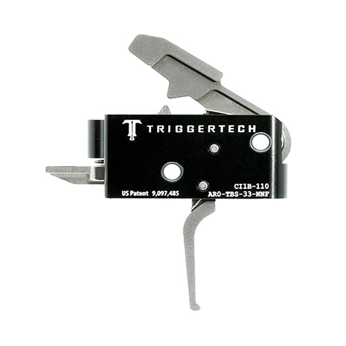 Der TRIGGERTECH AR15 Competitive Trigger bietet eine kurze, zweistufige Aktion, Frictionless Release Technology™ und zuverlässige Primeranschläge bei jedem Zug.