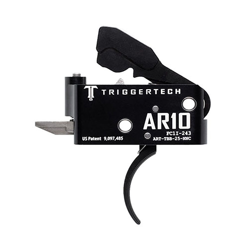 Der TRIGGERTECH AR10 bietet mit Frictionless Release Technology™ einen präzisen, zuverlässigen Abzug, der wie ein 1911 Abzug fühlt und extrem kurze Resetzeiten hat.