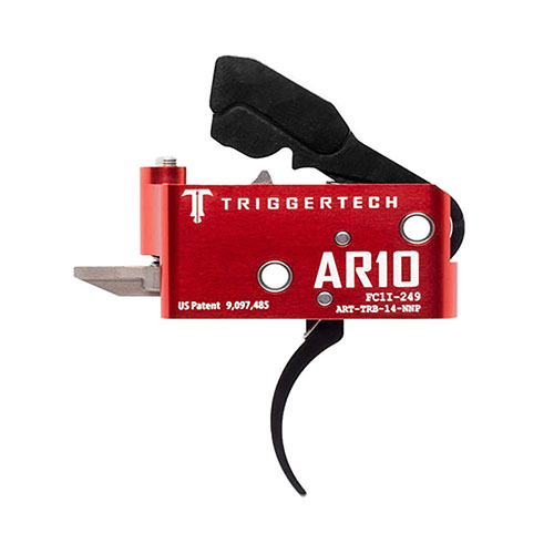 Die TRIGGERTECH AR10 Abzüge bieten dir eine präzise, zuverlässige Leistung mit Frictionless Release Technology™, extrem kurzem Reset und Korrosionsbeständigkeit.