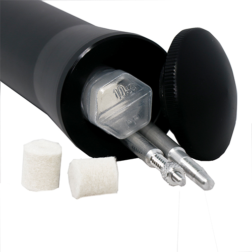 Der VFG Pistol Cleaning Rod ist aus Edelstahl oder leichtem Aluminium, hat einen rutschfesten Griff und bietet dir eine stabile oder kompakte Reinigungslösung für Waffen ab .22.