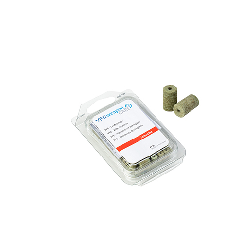 Der VFG Barrel Cleaner Intensive für Kal. .22 reinigt effizient mit 80 Stück, tief in den Zügen und Feldern, ohne abrasive Werkzeuge zu verwenden.