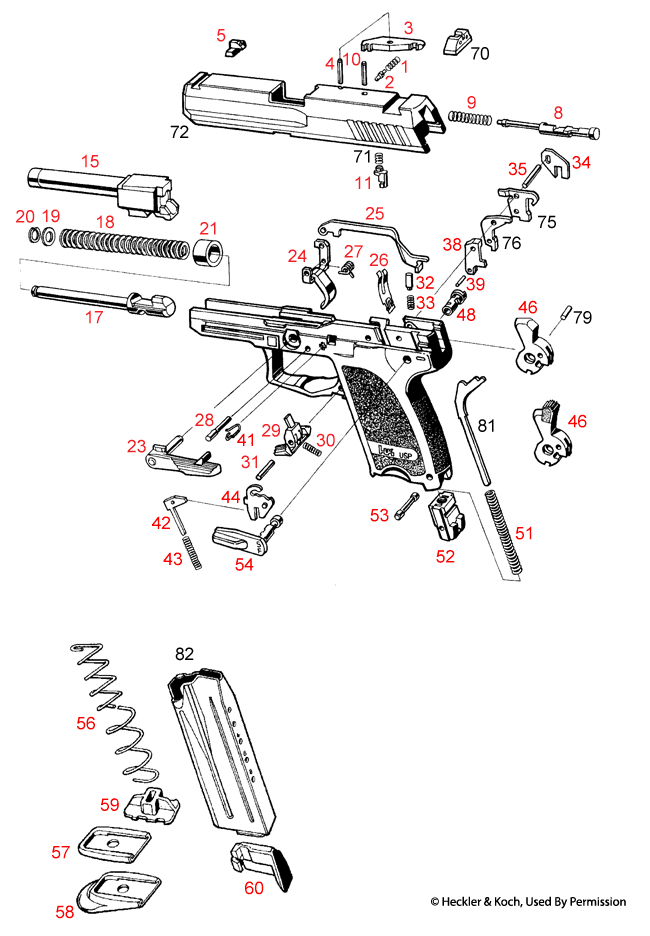 Hk usp чертежи