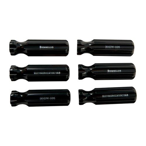 Die vorgeformten und gebohrten MOLDED PLASTIC TOOL HANDLES sind bruchsicher und bereit zum Montieren auf deinem Werkzeug. Perfekte Passform für Schraubendreher und Meißel!